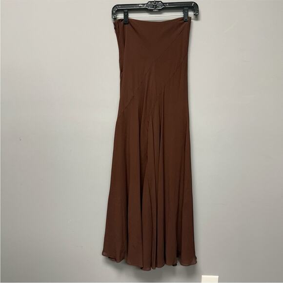 Reformation Skirt Brown - Picture 4 of 7